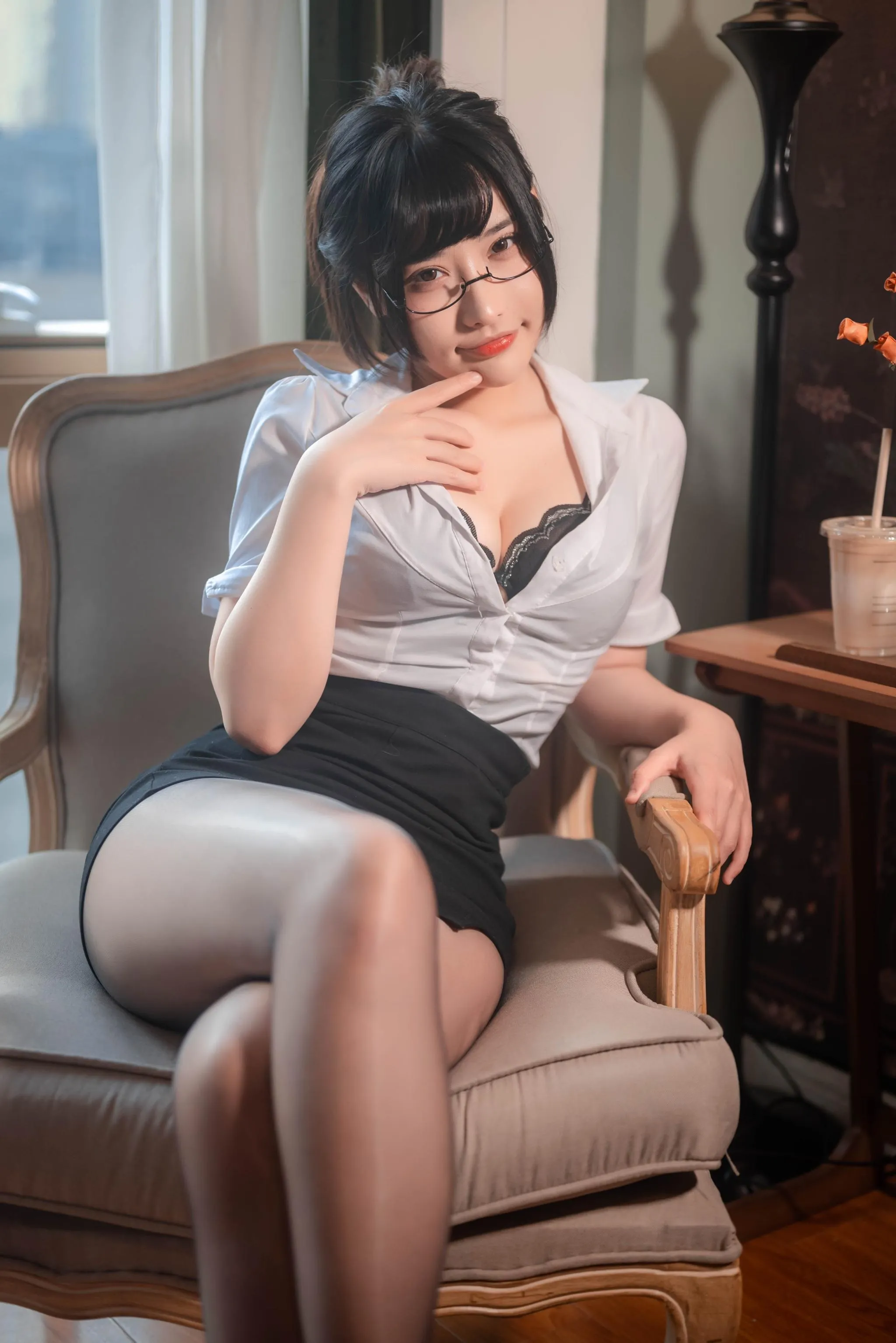 糖果果Candy – NO.07 室内ol [102P]插图1